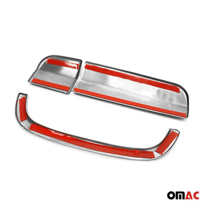 OMAC Chrome Trunk Door Handle Cover Brushed Steel Fits Mercedes Vito W639 2003-2014 4721051T