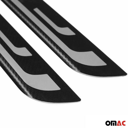 OMAC Door Sill Scuff Plate Illuminated for Alfa Romeo Mito 2012-2019 Steel & Foiled 2616092CF