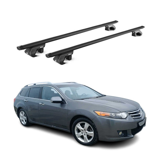 1997-2015 Honda Accord SW 5Door Roof Rack Cross Bars Black