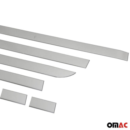 OMAC Chrome Side Door Trim for Mercedes Metris 2016-2023 One Sliding Door L3 S.Steel 4733133