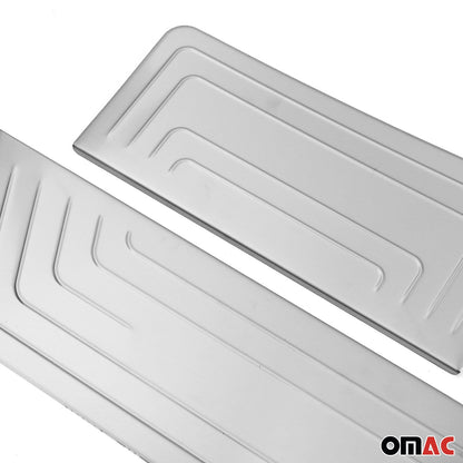 OMAC Door Sill Scuff Plate Scratch for VW T5 Transporter 2003-2015 Steel 3 Pcs 7522092NT