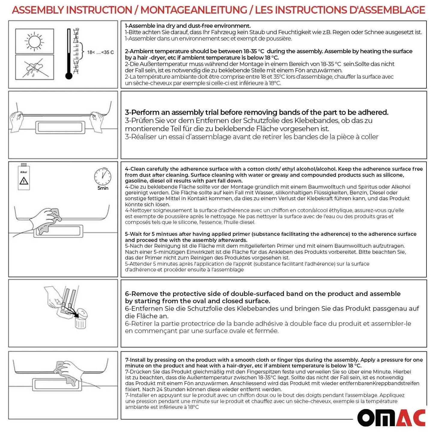 2019-2025 Toyota RAV4 Rear Trunk Lid Molding Trim Stainless Steel Silver 1Pc