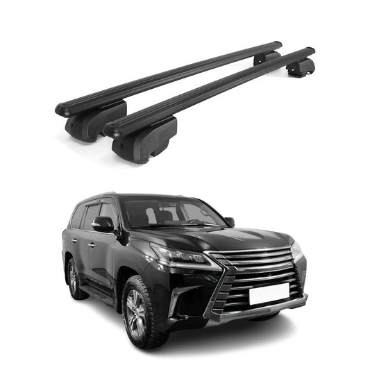 2016-2021 Lexus LX 570 Roof Rack Cross Bars Black