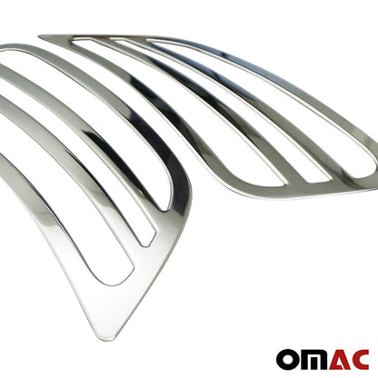 OMAC Front Bumper Grill Trim for Mercedes Sprinter W907 910 2019-2024 Steel 2x 4745088
