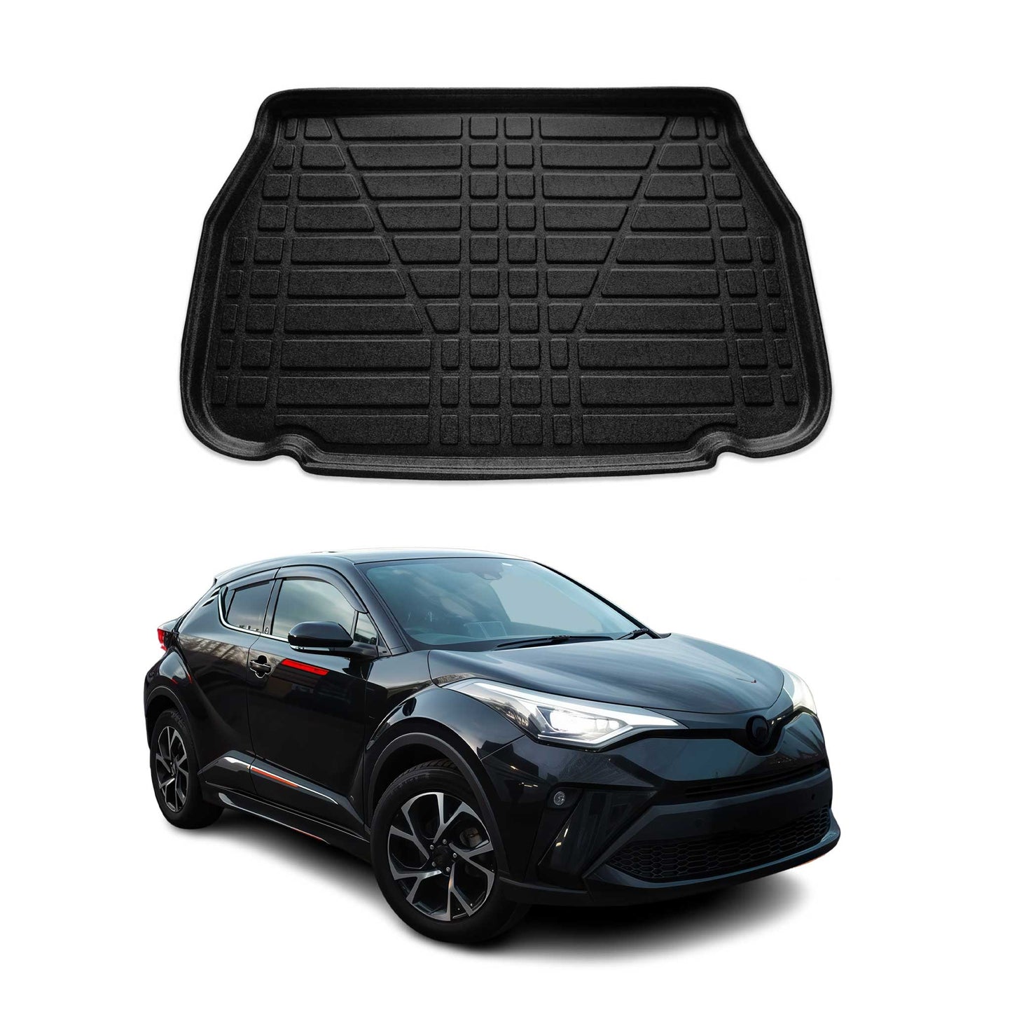 2018-2022 Toyota C-HR Cargo Liner Trunk Mat All Weather Black