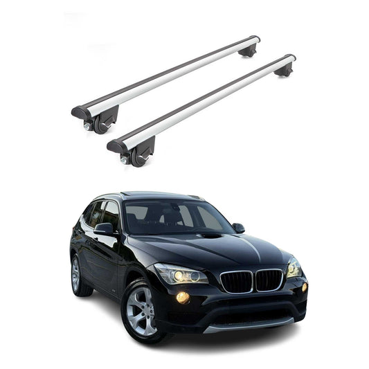 2010-2015 BMW X1 E84 Roof Rack Cross Bars Silver