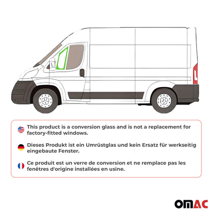 2014-2025 RAM ProMaster Quarter Window Glass Left Driver Side L1 L2 L3 L4