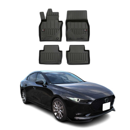 2019-2025 Mazda 3 Premium Floor Mats Liners Full Set All Weather Heavy Duty