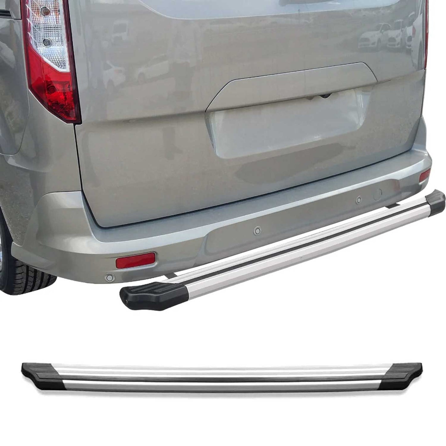 2014-2023 Ford Transit Connect Rear Bumper Guard Protector Aluminium