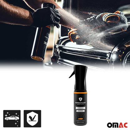 OMAC Premium Shine Spray Car Care Quick Detailing Gloss Coating Stain Remover 10oz HF01007