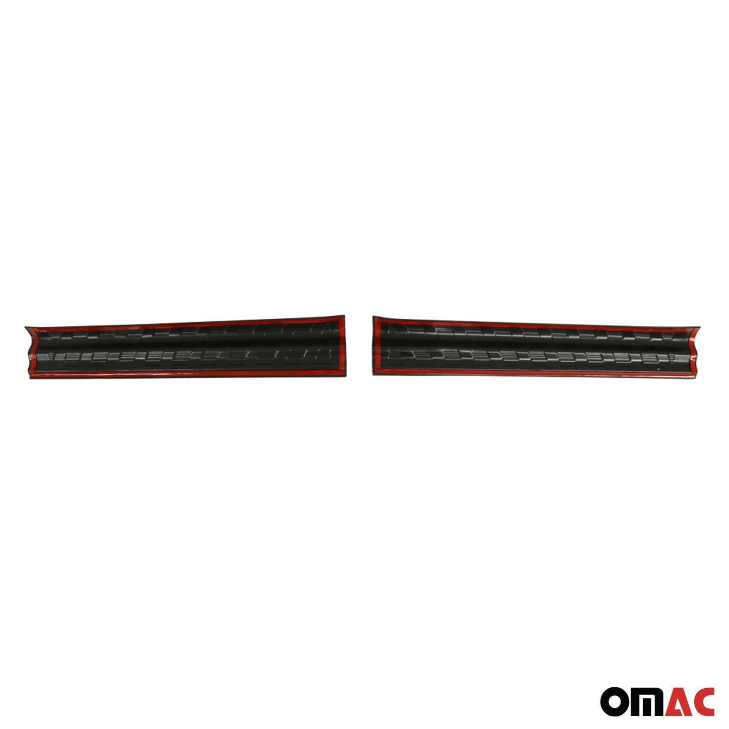 OMAC Door Sill Scuff Plate Scratch for Mercedes Sprinter W906 2010-2018 Black 2x 4724092PT