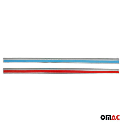 2016-2024 Mercedes Metris Window Molding Trim Streamer Stainless Steel 2Pcs