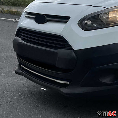 2014-2019 Ford Transit Connect Front Bumper Trim Molding Stainless Steel Silver 1 Pc