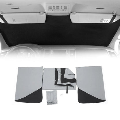 2014-2021 Ford Transit Connect Magnetic Curtains UV Protection Grey Black