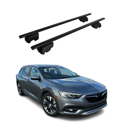 2018-2020 Buick Regal TourX Roof Rack Cross Bars Black