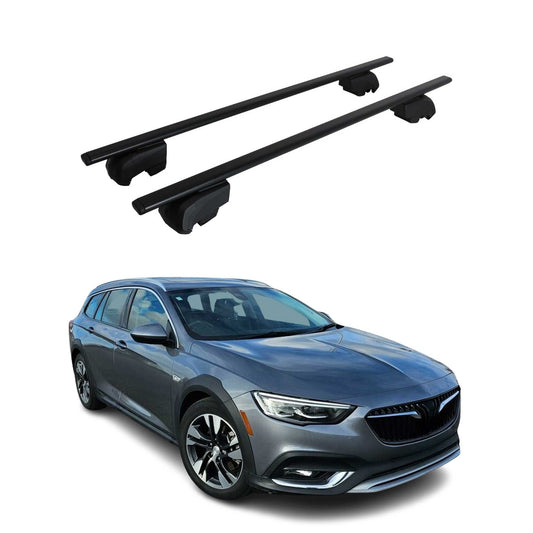 2018-2020 Buick Regal TourX Roof Rack Cross Bars Black