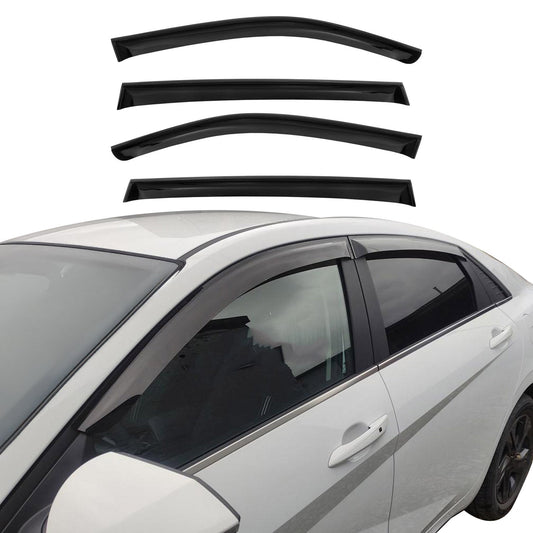 2019-2024 VW Jetta A7 Window Visor Vent Rain Deflector 4Pcs Smoke