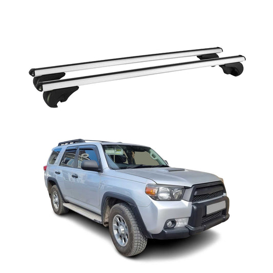 2010-2024 Toyota 4Runner Roof Rack Cross Bars Silver