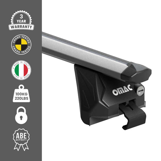 2019-2025 BMW X7 G07 Roof Rack Cross Bars Silver