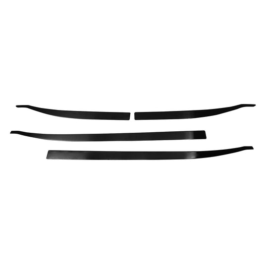 OMAC Side Door Molding Trim for Jeep Renegade 2015-2023 Brushed Steel Dark 1708131BT