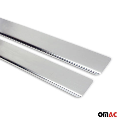 OMAC Door Sill Scuff Plate Scratch Protector for Ford Transit Connect 2010-2013 Steel 2620092N