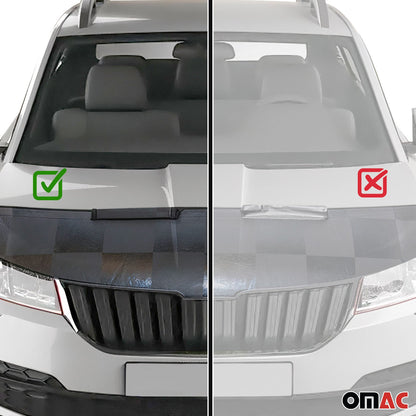 OMAC Front Hood Cover Mask Bonnet Bra Protector For Fiat Tipo 2015-2023 U003277