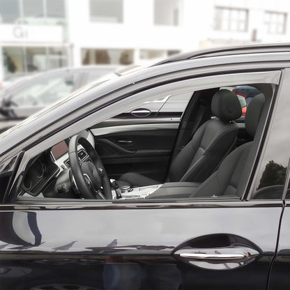 2011-2016 BMW 5 Series F10 F11 Window Visor Vent Rain Deflector 2Pcs Smoke