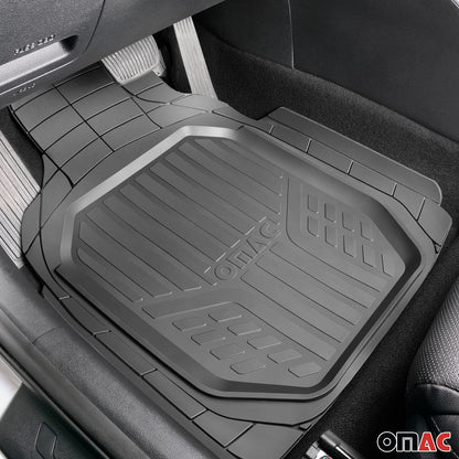 2011-2017 Nissan Juke Semi-Custom fit Floor Mats & Cargo Liner Black 6 Pcs