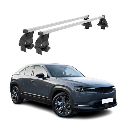 2020-2025 Mazda CX-30 Roof Rack Cross Bars Silver