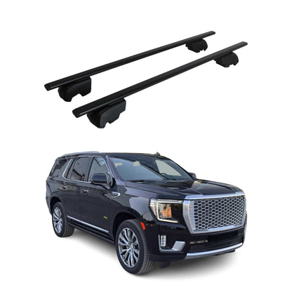 2021-2025 GMC Yukon XL Roof Rack Cross Bars Black