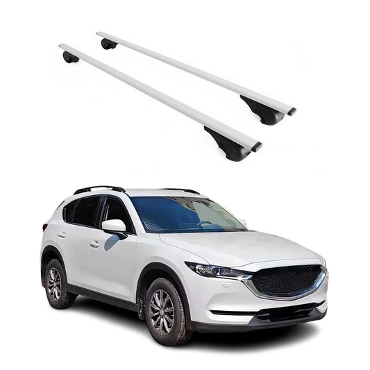 2017-2025 Mazda CX-5 Roof Rack Cross Bars Silver