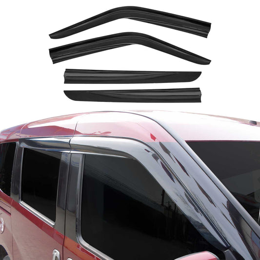 2015-2022 RAM ProMaster City Window Visor Vent Rain Deflector 4Pcs Smoke