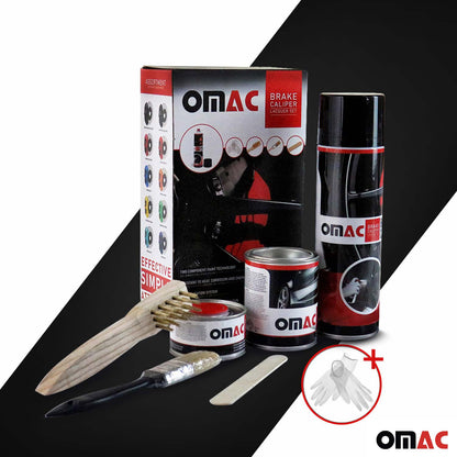 OMAC Brake Caliper Epoxy Based Car Paint Kit¬†New York Black Matt High-Temp 96AA1011M