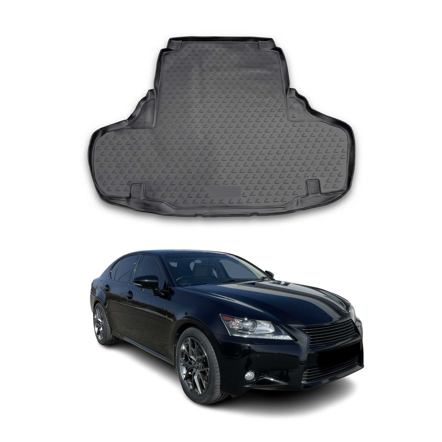 2013-2020 Lexus GS 350 Cargo Liner Trunk Mat All Weather Black