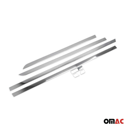 2016-2024 Mercedes Metris Short WB Side Door Molding Trim Skirt Garnish Stainless Steel