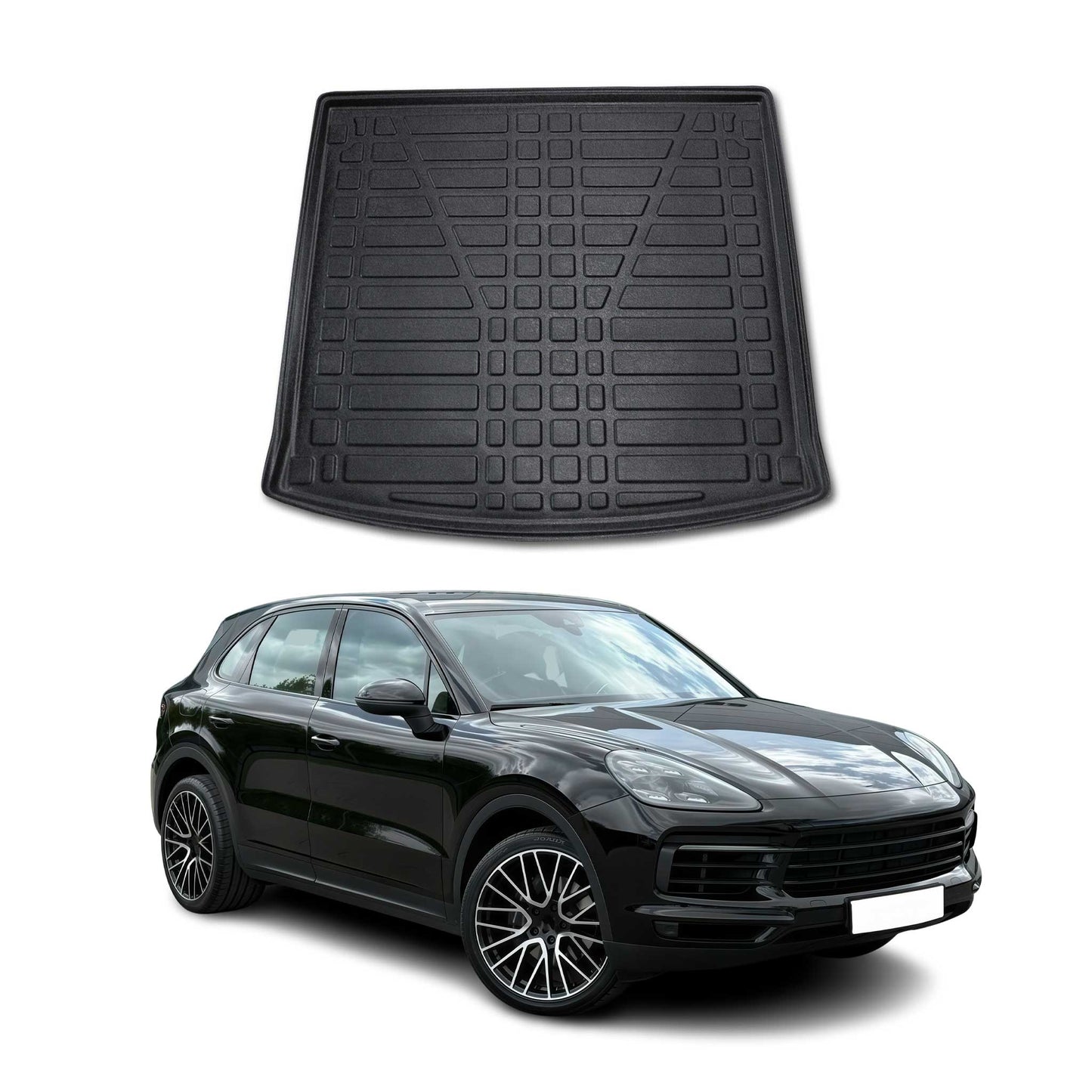 2019-2026 Porsche Cayenne Cargo Liner Trunk Mat All Weather Black