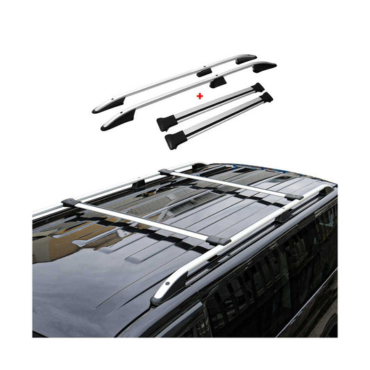 2013-2015 Subaru XV Crosstrek Roof Racks & Roof Rack Rails Silver
