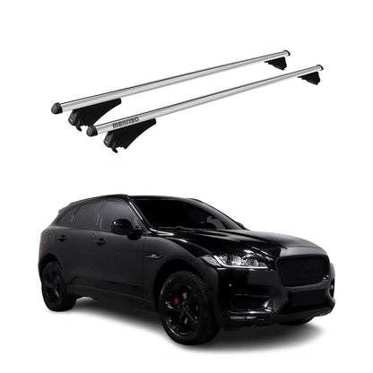2017-2026 Jaguar F-Pace Roof Rack Cross Bars Silver
