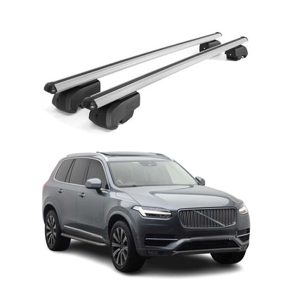 2016-2026 Volvo XC90 Roof Rack Cross Bars Silver