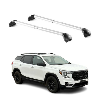 2018-2024 GMC Terrain Roof Rack Cross Bars Luggage Carrier 2 Pcs