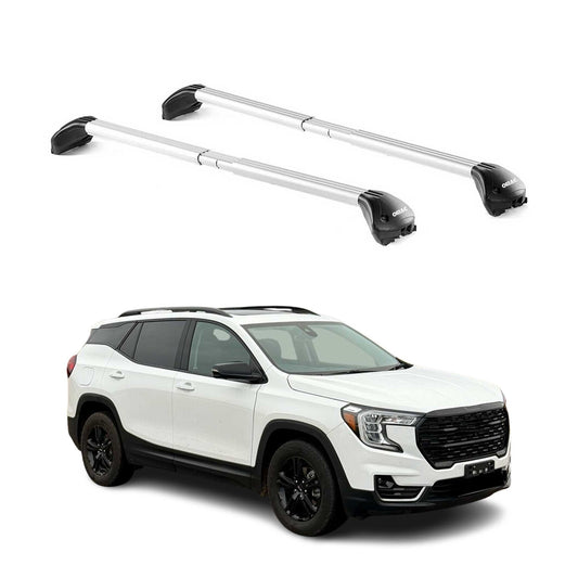 2018-2024 GMC Terrain Roof Rack Cross Bars Luggage Carrier 2 Pcs