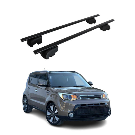 2014-2019 Kia Soul Roof Rack Cross Bars Black