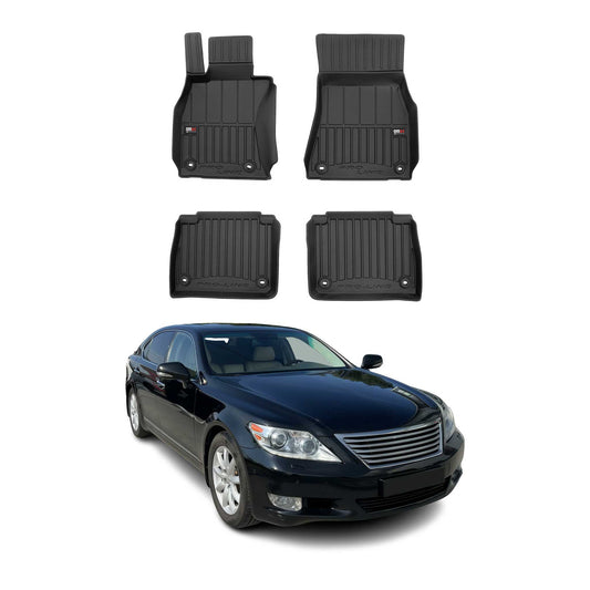 2007-2017 Lexus LS460 Premium Floor Mats Liners Full Set All Weather Heavy Duty