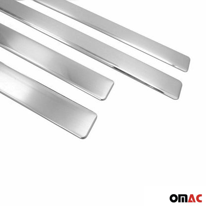 OMAC Door Sill Scuff Plate Scratch Protector for Peugeot 5008 2017-2024 Gloss 4 Pcs 5727091N