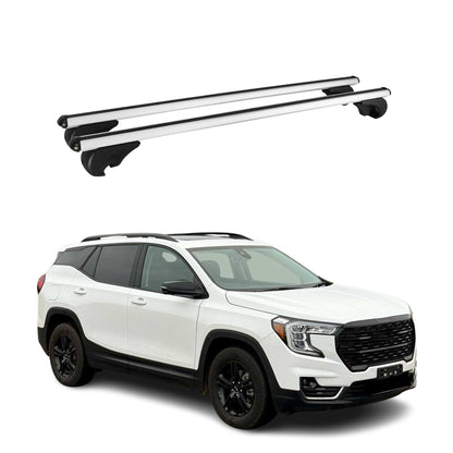 2018-2024 GMC Terrain / Terrain Denali Roof Rack Cross Bars Silver
