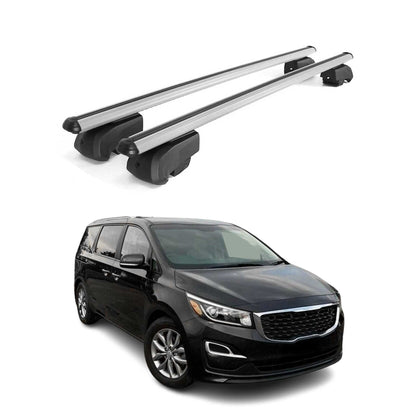 2014-2018 Kia Sedona Roof Rack Cross Bars Silver
