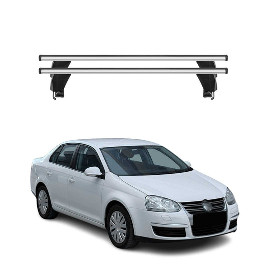 2006-2010 VW Jetta A5 Roof Rack Cross Bars Silver