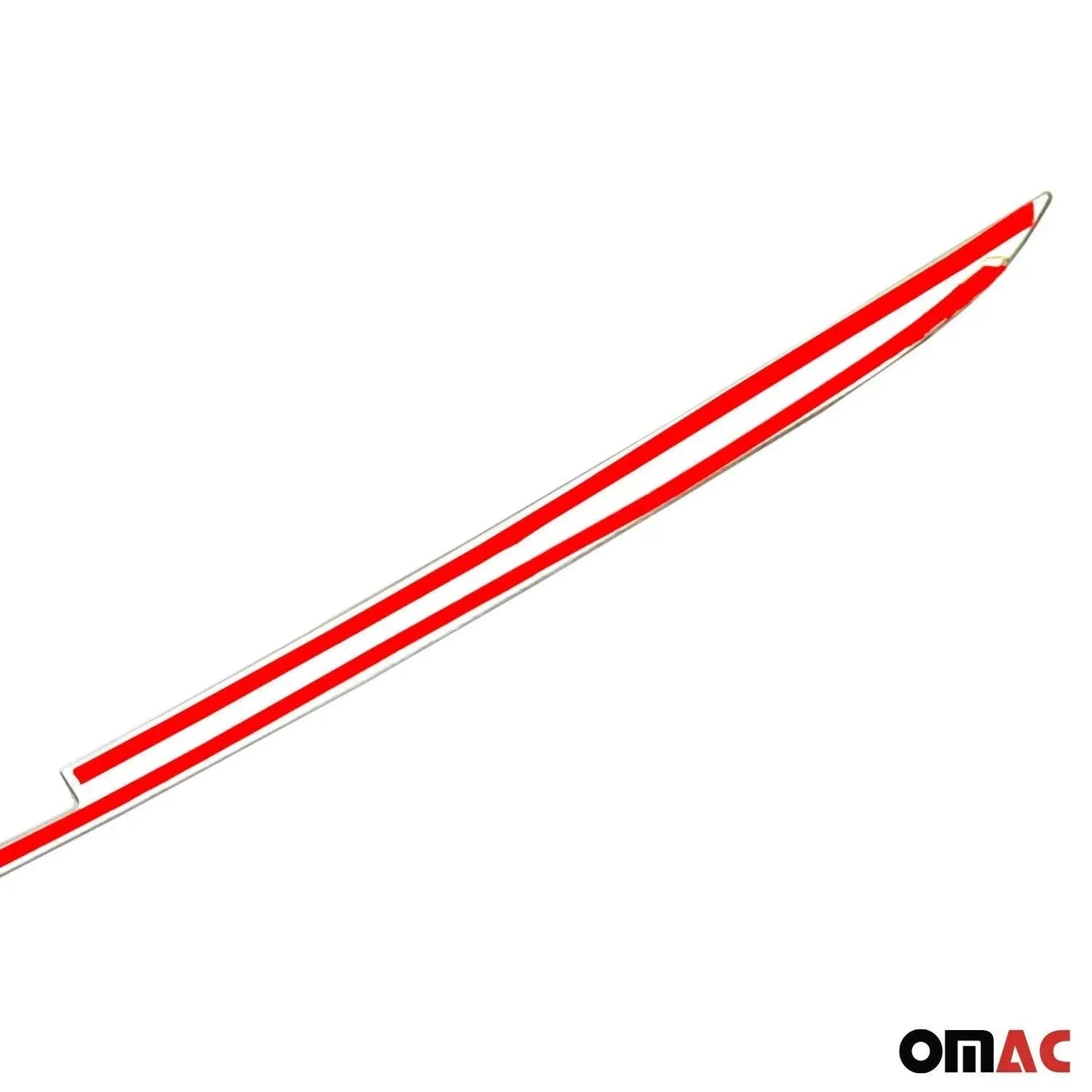 2012-2017 Hyundai Veloster Rear Trunk Lid Molding Trim Stainless Steel Silver