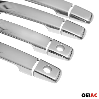 OMAC Car Door Handle Cover Protector for Nissan Frontier 2005-2021 Steel 4 Pcs 5003044