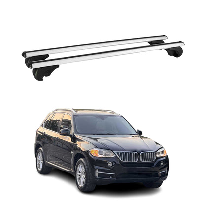 2014-2018 BMW X5 F15 F85 Roof Rack Cross Bars Silver